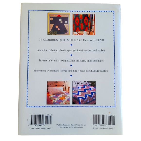 Reader's Digest The Weekend Quilter 1998 - Picture 2 of 14